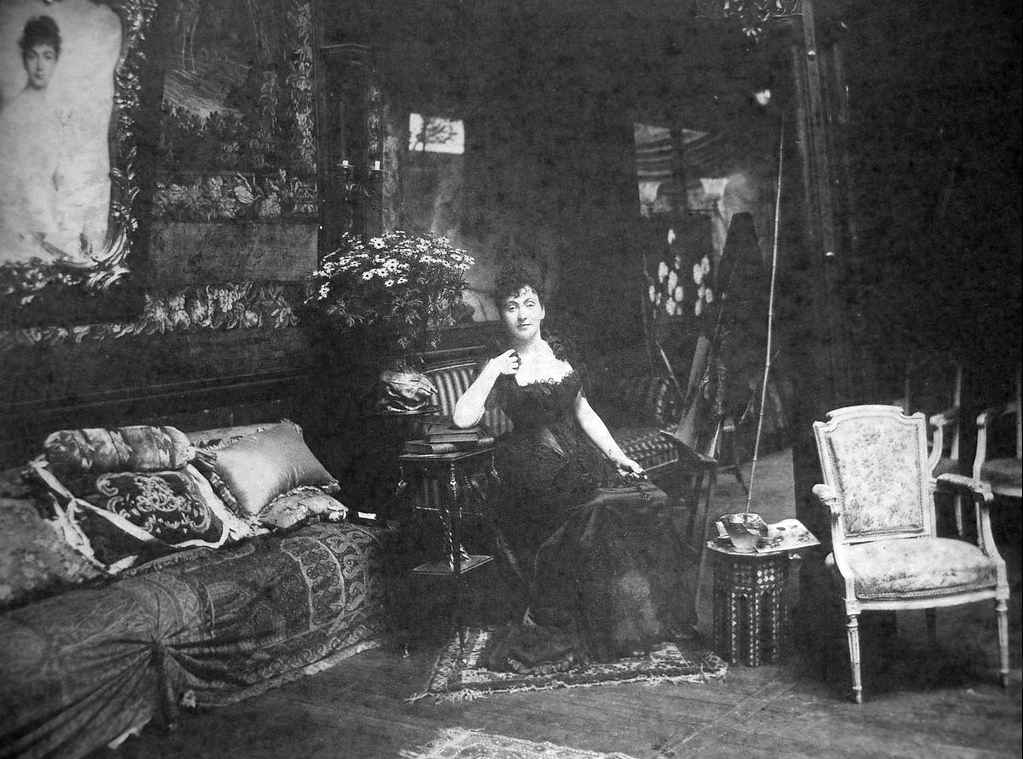 Madeleine Lemaire dans son salon (1845-1928)