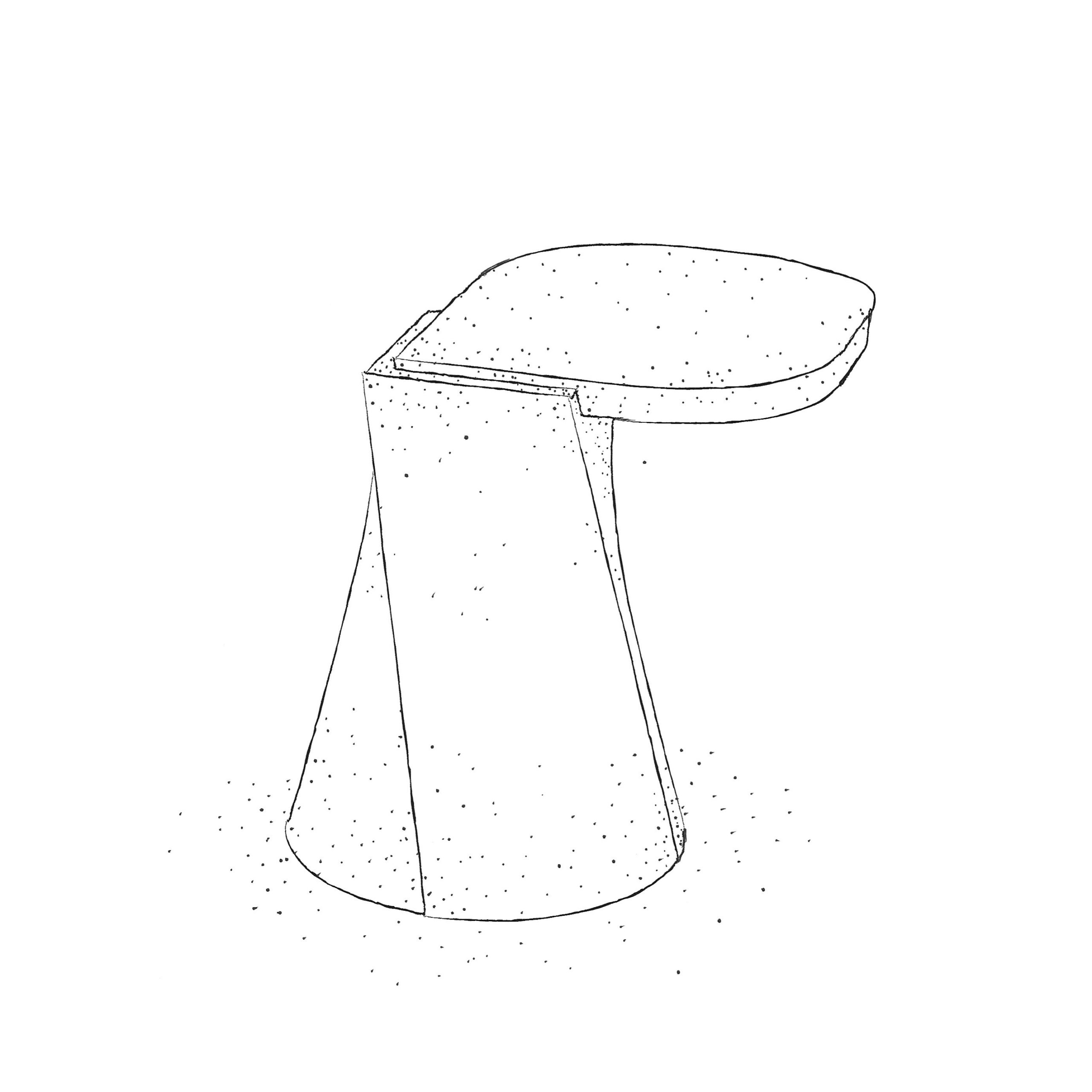 Corinthe – side table